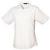 White Premier Short Sleeve Women's Poplin Blouse (PR302)