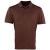 Brown Premier Coolchecker Polyester Pique Polo (PR615)