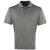 Dark Grey Premier Coolchecker Polyester Pique Polo (PR615)
