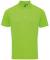 Neon Green Premier Coolchecker Polyester Pique Polo (PR615)