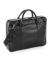 Black Quadra Nuhide Slimline Laptop Brief (QD892)