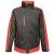 Black/Red Regatta Contrast Insulated Jacket (RG660)