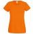 Orange Fruit of the Loom Ladyfit Valueweight T-Shirt (SS050)