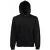 Black Fruit of the Loom Classic Hooded Sweatshirt Jacket (SS222)