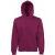 Burgundy Fruit of the Loom Classic Hooded Sweatshirt Jacket (SS222)