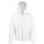 White Fruit of the Loom Classic Hooded Sweatshirt Jacket (SS222)