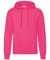 Fuchsia Fruit of the Loom Classic hooded sweatshirt (SS224)