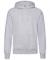Heather Grey Fruit of the Loom Classic hooded sweatshirt (SS224)