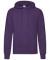 Purple Fruit of the Loom Classic hooded sweatshirt (SS224)