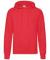 Red Fruit of the Loom Classic hooded sweatshirt (SS224)