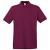 Burgundy Fruit of the Loom Premium Cotton Polo Shirt (SS255)