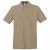 Khaki Fruit of the Loom Premium Cotton Polo Shirt (SS255)