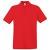 Red Fruit of the Loom Premium Cotton Polo Shirt (SS255)