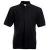 Black Fruit of the Loom Heavyweight Poly/Cotton Polo Shirt (SS204)