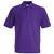 Purple Fruit of the Loom Poly/Cotton Polo Shirt (SS402)