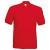 Red Fruit of the Loom Heavyweight Poly/Cotton Polo Shirt (SS204)