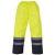 Yellow / Navy Hi Viz Waterproof Overtrousers