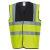 Black & Yellow Yoko Hi-Vis 2 Band and Braces Waistcoat (YK001)