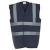 Navy Yoko Hi-Vis 2 Band and Braces Waistcoat (YK001)