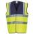 Yoko Hi-Vis 2 Band and Braces Waistcoat (YK001)