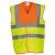 Orange & Yellow Yoko Hi-Vis 2 Band and Braces Waistcoat (YK001)
