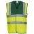 Paramedic Green & Yellow Yoko Hi-Vis 2 Band and Braces Waistcoat (YK001)