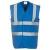 Royal Blue Yoko Hi-Vis 2 Band and Braces Waistcoat (YK001)