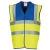 Yoko Hi-Vis 2 Band and Braces Waistcoat (YK001)