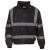 Black Yoko Hi-Vis Clasic Bomber Jacket (YK043)