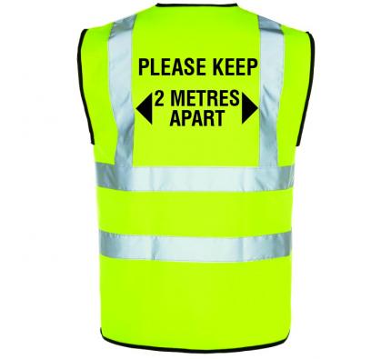 Social Distancing Hi Viz Vest