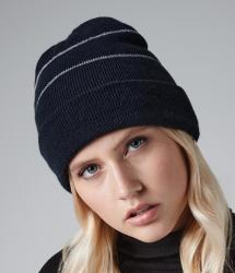 Enhanced-vis knitted hat (BC042)