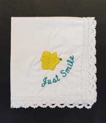 Cotton Handkerchief - Just Smile